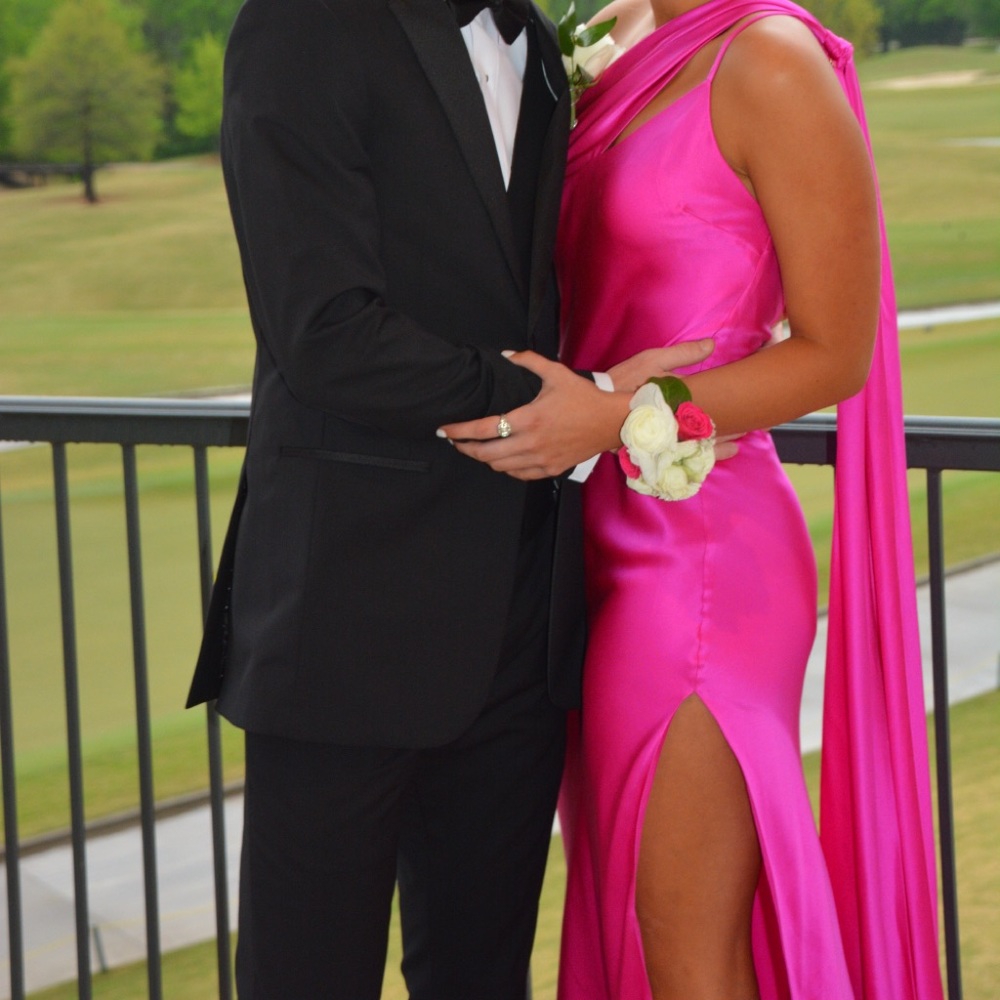 Michelle Mason silk gown